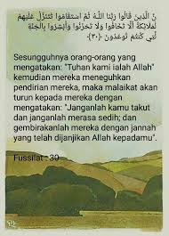 Surah Fussilat Ayat 30 Sedih Islam