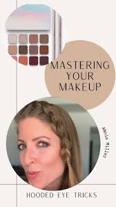 Check this OUT! , When the skin from your brow droops onto your eyelid  that's called a "Hooded" eye. Did you know that if you have this there are  tricks to have your eyeshadow SHOW and make your eyes ...