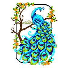 Cross stitch borders can be. Royal Peacock Cross Stitch Pattern By Ursula Michael Crosstitch Com