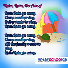 Rain Rain Go Away Nurseryrhyme Nursery Rhymes Poems Nursery Rhymes Going To Rain