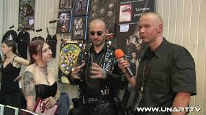 Unart Live Tv Interview Dr Mark Benecke Lydia Benecke Wgt Leipzig Mark Benecke Benecke Wgt Leipzig