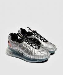 Nike Air Max 720 818 Sneaker Metallic Silver Black Sevenstore In 2020 Cheap Nike Air Max Nike Air Max Nike Air