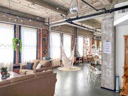 This renovated 1961 apartment brilliantly combines a retro 50s look with an industrial style in a project. One Of A Kind Industrial Loft In Downtown Lofts For Rent In Fresno California United States