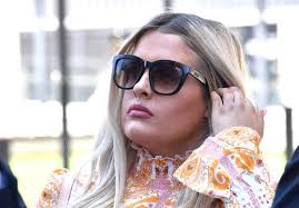 MCKENZIE ROBINSON COURT, McKenzie Lorraine Robinson is seen leaving the  Brisbane Magistrates Court