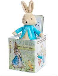 Amazon Com Kids Preferred Beatrix Potter Peter Rabbit Jack In The Box Multi Colored Standard Toys Games