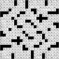 Sunday La Times Crossword Answers Archives La Times Crossword