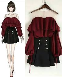 Instagram Da Dress Queen Which One Beautiful Fashion Dress Ha Fashion Drawing Dresses Girls Fashion Clothes Kpop Fashion Outfits