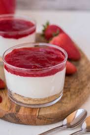 Greek yogurt and eggs make the filling creamy and thick, while a graham cracker crust adds the right contrast for the bright citrus cheesecake. Healthy No Bake Cheesecake Cups Lifestyle Of A Foodie
