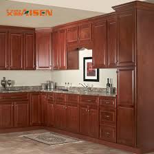 Among the many color combinations within this trend, the final goal is to create a cohesive and inviting space with the perfect amount of contrast. Luxury Country Style Solid Wood Red Oak Kitchen Cabinet From China China Red Oak Kitchen Wood Kitchen Cabinet Made In China Com