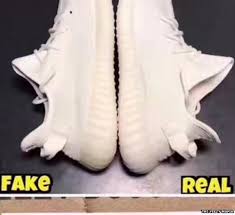 Also, in fakes, the boost appears wider, but the real shoes have moderate size boost. How To Spot Fake Yeezy Trainers Bbc News