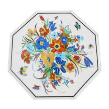 Late 20th century american hollywood regency maitland smith coffee and cocktail tables. Antique White Marble Flower Inlay Marquetry Coffee Table Top Buy Marble Inlay Table Top Stone Inlaid Table Top Marble Inlay Coffee Table Product On Alibaba Com