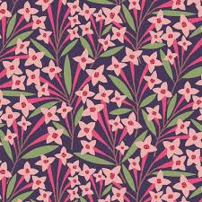 Abstract ornamental flourish wallpaper with flowers. Pin By Lucy Lfvr On My Charming Patterned World Pattern Design Inspiration Surface Pattern Design Pattern Design