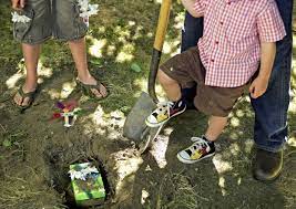 Don't give your dog attention unless they have their front paws on the ground. Pet Burial Laws