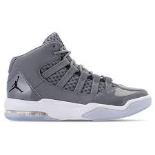 Jordan max aura athletic shoes for men. Nike Men S Air Jordan Max Aura Off Court Shoes In Grey Modesens