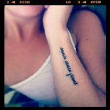 My New Tattoo Everything Happens For A Reason In Latin Girl Tattoos Tattoos New Tattoos