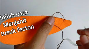 Ingat jahitan biasa ketika menjahit tusuk feston. Bahan Yang Digunakan Untuk Menjahit Teknik Feston Adalah Cara Golden