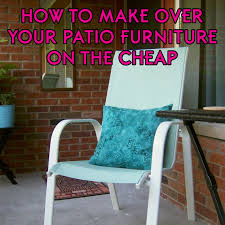 It is definitely a unique and beautiful piece that would bring your home an artistic, original and joyful touch; How To Makeover Your Patio Furniture On The Cheap The Diy Homegirl
