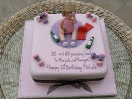 It is the only milestone birthday where it's funny to throw someone an over the hill birthday party. Cake 30th Birthday Cake Ideas Female