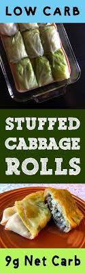 This Low Carb Stuffed Cabbage Roll Recipe Is Low Carb Keto Paleo Thm Atkins Banting Lchf Sugar Free And G Low Carb Recipes Recipes Low Carb Keto Recipes