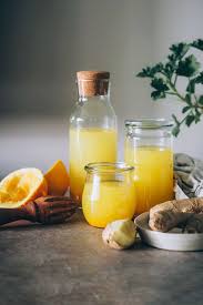 This Ginger Turmeric Water Kefir Is A Miracle Worker For Gut Health Recipe Turmeric Water Ginger Recipes Kefir Recipes