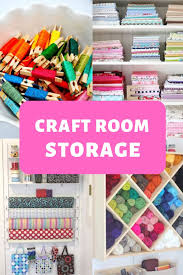 Get it as soon as fri, jun 25. Craft Storage Ideas 40 Hacks For Small Spaces Anjahome Craft Room Craft Room Organization Diy Craft Room Storage