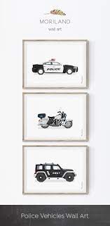 Police Car Wall Art Police Car Print Transportation Wall Art Police Decor Boy Print Car Nursery Decor Kid Room Decor Car Wall Decor Kid Room Decor Car Themed Bedrooms Car Bedroom