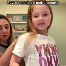 Dizem que ter menina é mais tranquilo!! #alicepimentel #humortiktok #meme