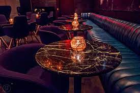 A View Of The First Floor Seating At Himitsu Lounge In Atlanta Lounge Seating Floor Seating Restaurant Design