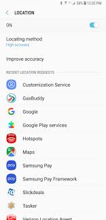 This error is pretty furious as. I Constantly See Customization Service As My Most Recent App Checking My Location What Is It Anyway To Stop It From Accessing My Location Even Though I Never Granted It Permission To