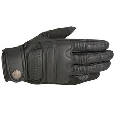 Alpinestars Motorcycle Bike Robinson Leather Gloves Vintage Look Leather Motorcycle Gloves Black Leather Gloves Leather Gloves