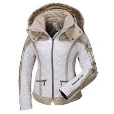 The creator of the bomber jacket has years of experience in creating quality jackets to last through the. Emmegi Berry Ski Jacket Women Beige Skiwebshop Com Ski Jacket Women Skiing Outfit Ski Jacket