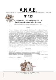 Les auxiliaires de vie travaillent au sein d'association, d'établissements ou d'entreprises. Pdf Gentaz E Ed 2013 Apprendre Oui Mais Comment Anae