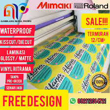 See full list on solusiprinting.com Cetak Stiker Stiker Label Sticker Label Vinyl Kemasan Anti Air 12 5x3 5 Gamblang Media Promo
