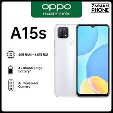OPPO A15s 4/64GB white - جوال زمان