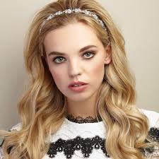 Vintage Headband Crystal Hair Band Rhinestone Headband Silver Head Band  Gold Hairband Wedding Headband Wedding Hair Band Elastic Headband