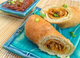 Double knot each one onto your dowel, making sure the ends are even. Nigerian Fish Roll The Pretend Chef