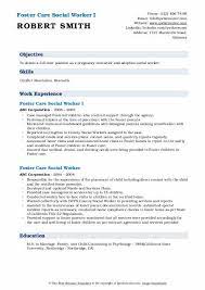 Foster family homes support worker 7/2019 page 1 florida baptist children's homes|one more child is an equal opportunity employer job description: Foster Care Social Worker Resume Samples Qwikresume
