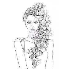 tampon cling prima princesses maia coloriage carnaval belle dessin humain