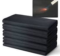 Steiner Velvet Shield Welding Blanket Carbonized Fiber Black 4ft X 50ft