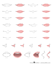 Female Lips Drawing At Paintingvalley Com Explore Collection Of Anime Drawings Tutorials Anime Drawings Sketches Drawing Examples