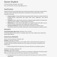 These resume with no experience examples show how: High School Resume Examples And Writing Tips