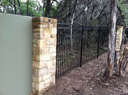 There are design tricks we can use, such as softening horizontal lines with brick columns or using light wood colors. Masonry Fences Give Your Home An Upgraded Look Sierra Fence Inc Austin Round Rock Cedar Park Texas