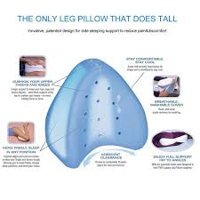 Memory Foam Slow Rebound Ergonomic Leg Knee Pillow For Sleeping Contour Wedge Cushion Support Wedge Au For Back Hip Legs Knees Leg Pillow Knee Pillow Orthopedic Pillow