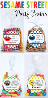 Bright and colorful birthday cake. Sesame Street Party Favors Elmo Oscar The Grouch Cookie Monster Big Bird Chickabug Cookie Monster Birthday Party Sesame Street Party Favors Sesame Street Birthday