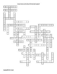Ancient Rome And The Rise Of Christianity Crossword For World History World History Ancient Rome History