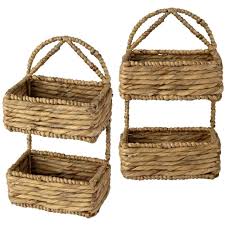 We did not find results for: 2 Tier Rectangle Wicker Wall Hanging Storage Basket Organizer For Home Made Terra