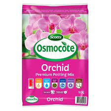 Using orchid potting soil is wise, because this plant gets air through the roots, so the soil in which it stands must be airy. Scotts Osmocote 10l Orchid Premium Potting Mix Bunnings Australia