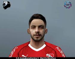 De media distancia, mano a mano, de contra, gambeteando, de derecha, de zurda. Ultigamerz Pes 6 Martin Benitez Ca Independiente Face