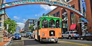 Old Town Trolley Hop On Hop Off 1 San Diego Usa San Diego Map San Diego Gaslamp