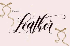 If you don't want the hassle of downloading and installing fonts, but just want to use handwriting fonts fonts online, you should check our. Leather From Fontbundles Net Letterpress Font Creative New Fonts